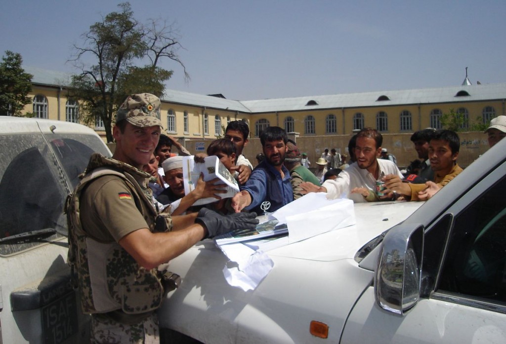 Nicolas Scheidtweiler in Kabul bei CJPOTF 2007