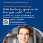 Artikel: Plakat MBA für Offiziere