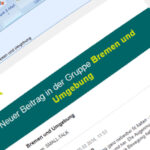Xing Weg mit neuem Gruppen-Layout - PR Agentur Bremen