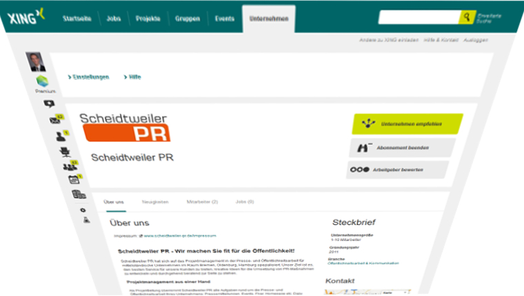 Xing verändert sich - PR-Newsletter Bremen
