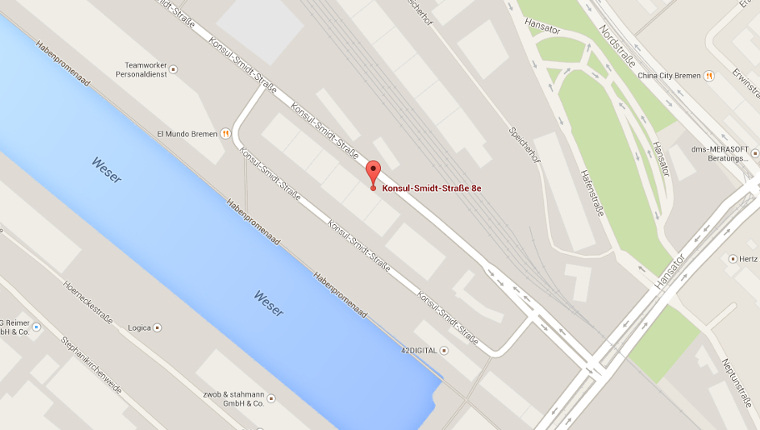 Neue Adresse von Scheidtweiler PR: Konsul-Smidt-Straße 8e, Bremen