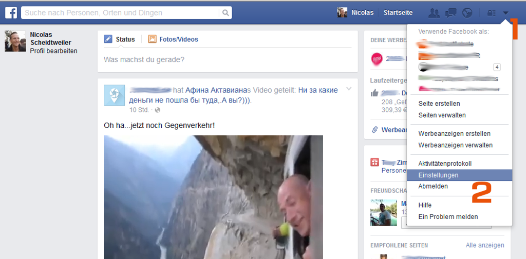 Facebook 1 - Der Weg zur Privatspähre - Nicolas Scheidtweiler