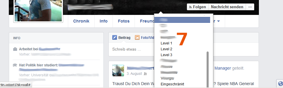 Facebook - Freunde in Listen  individuell sortieren - Tipp von Scheidtweiler PR