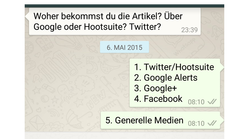 Quellen und Ideen für den eigenen Content - PR-Blog