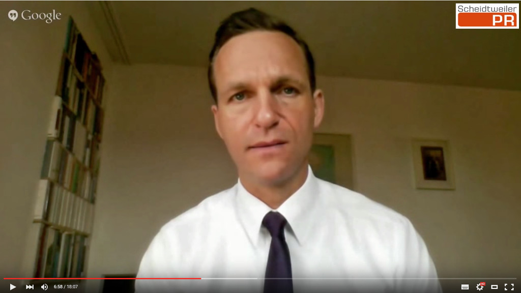 Hangout mit Eva Ihnenfeldt - Neue Kommunikation mit Kante - PR-Blog aus Bremen