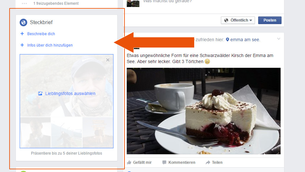 Facebook erweitert Steckbief - PR Blog Bremen