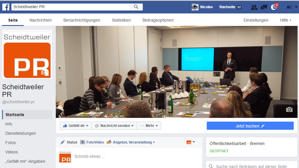 Facebook mit neuem Seitenlayout - Artikelbild