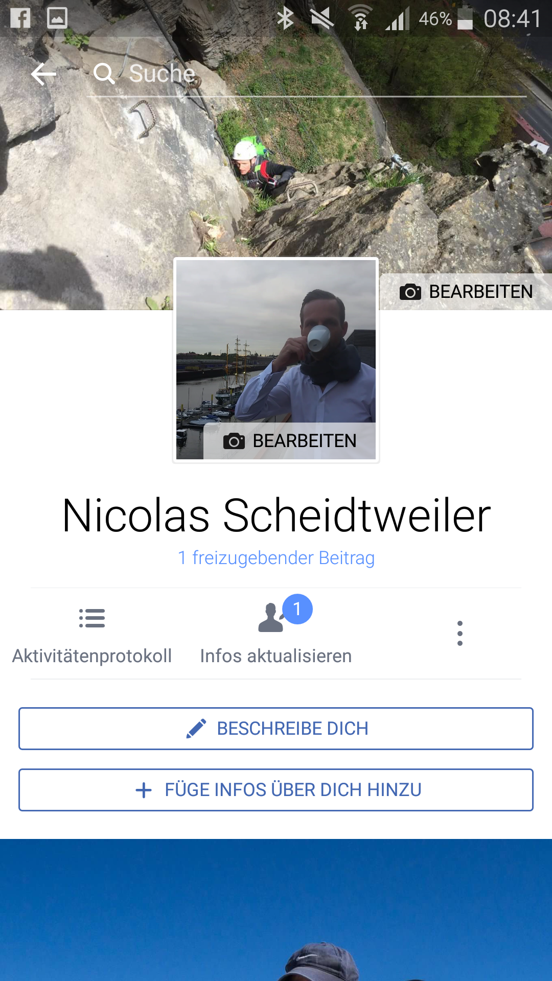 Screenshot: Das Facebook-Profil-Bild als Video - Und es bewegt sich doch - PR-Blog Bremen - Schritt 4