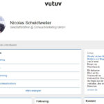 Screenshot: Vutuv - das neue Business-Netzwerk statt Linkedin und Xing