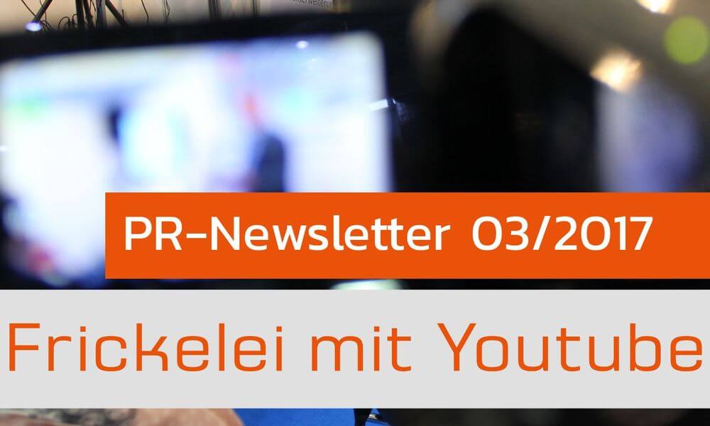 PR-Newsletter über Youtube