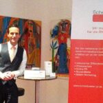 Gründer Nicolas Scheidtweiler beim B.E.G.IN Gründungstag 2012 Bremen