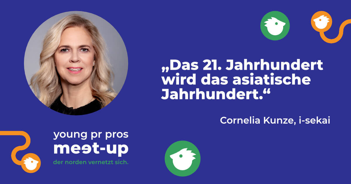 Veranstaltung Young PR Pros mit Cornelia Kunze i-sekai - PR-Blog